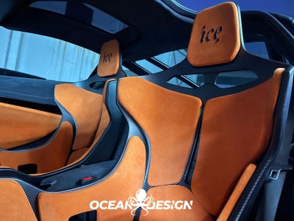 Ocean Design Dry Carbon Racing Seat Type R1 Universal Fitment