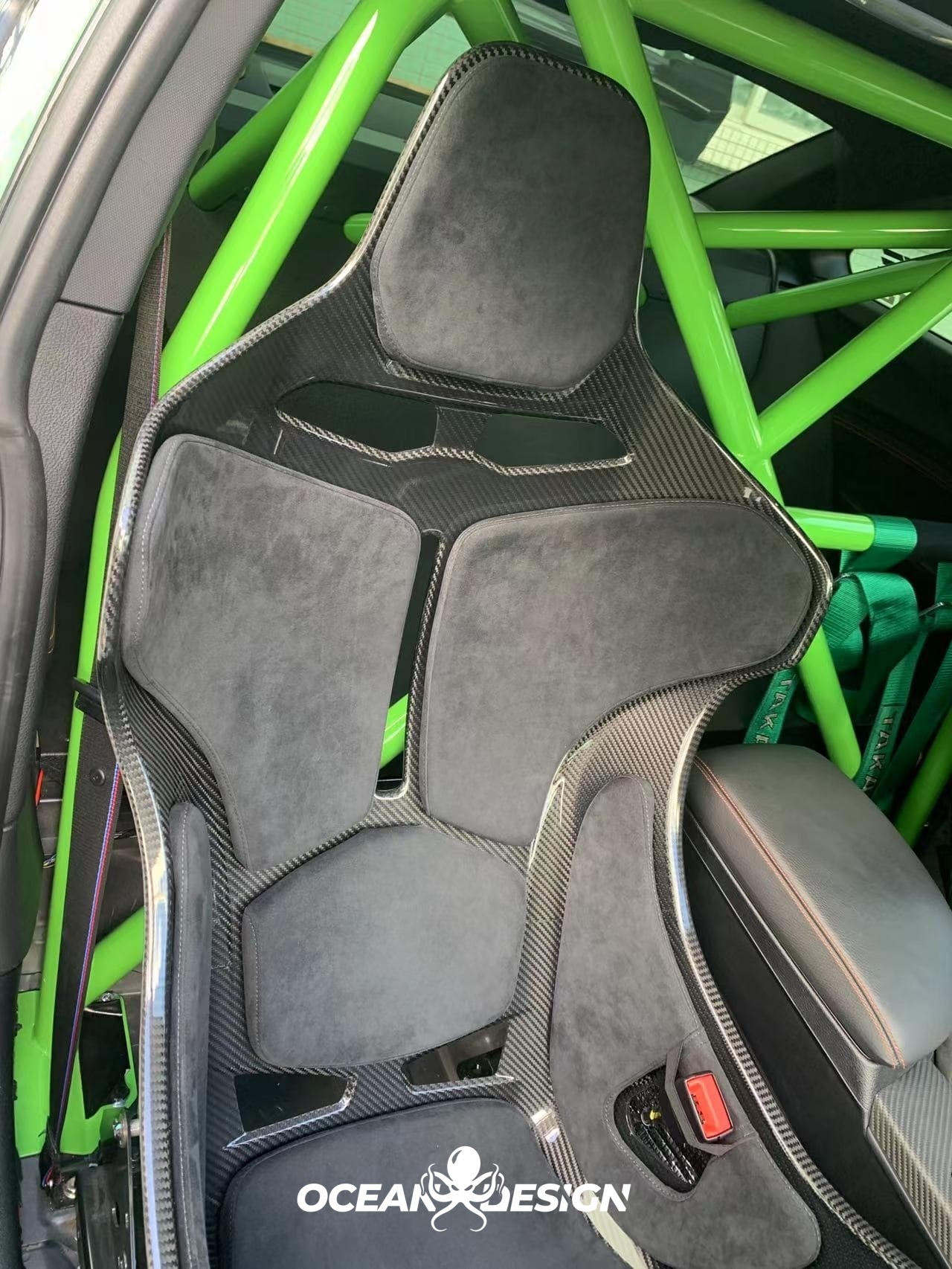 Ocean Design Dry Carbon Racing Seat Type R1 Universal Fitment