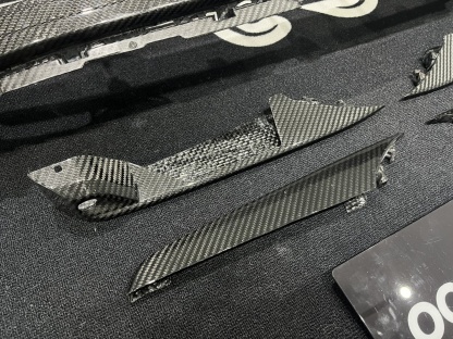 Porsche 2024 Panamera 976 Lower Front Grille Dry Carbon Fiber Ocean Design Style Bodykit