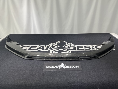 Porsche 2024 Panamera 976 Splitter Front Lip Type 1 Ocean Design Style Dry Carbon Bodykit
