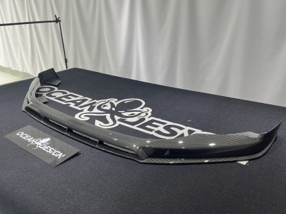 Porsche 2024 Panamera 976 Splitter Front Lip Type 1 Ocean Design Style Dry Carbon Bodykit