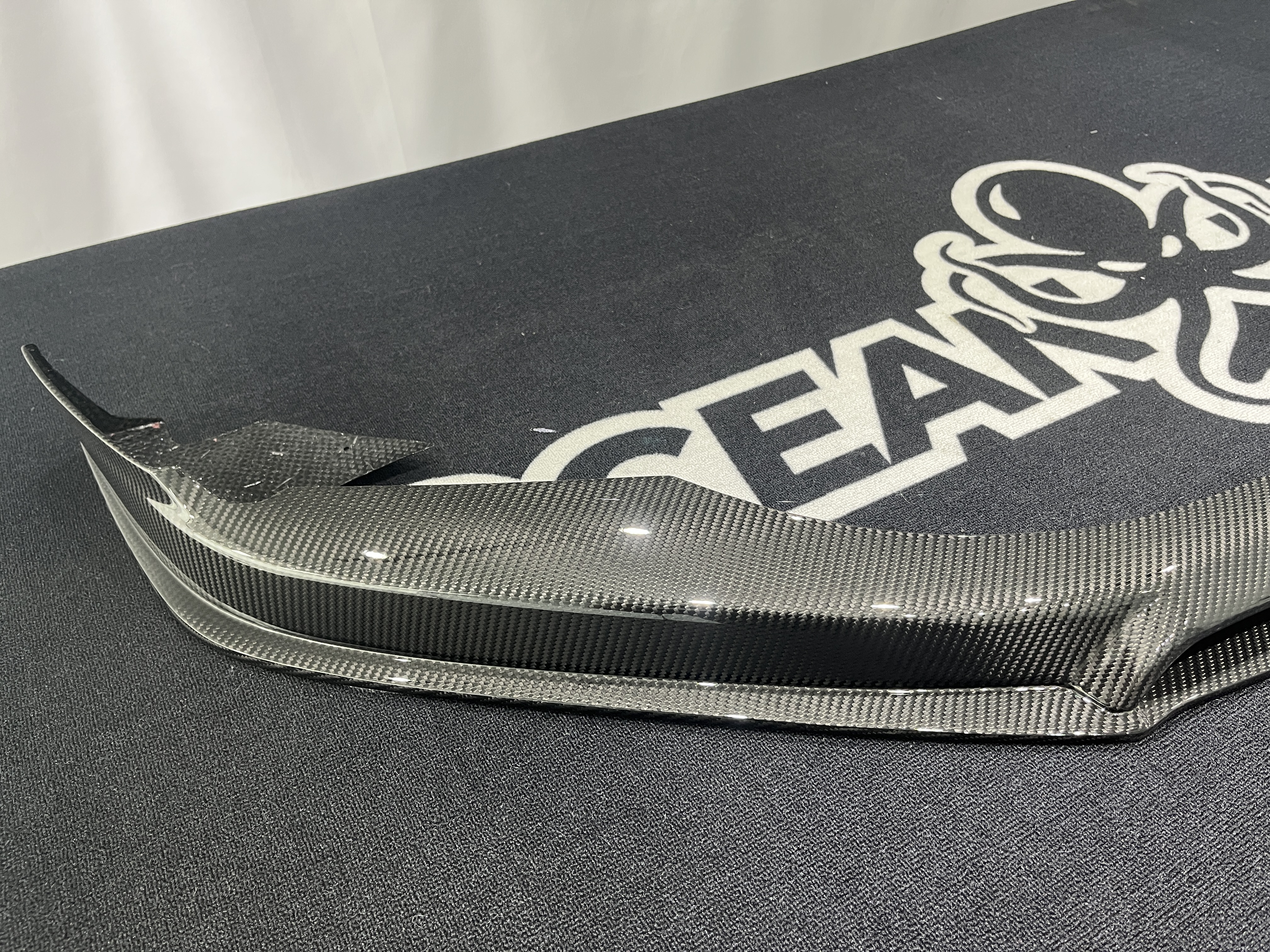 Porsche 2024 Panamera 976 Splitter Front Lip Type 1 Ocean Design Style Dry Carbon Bodykit