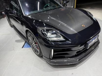 Porsche 2024 Panamera 976 Lower Front Grille Dry Carbon Fiber Ocean Design Style Bodykit