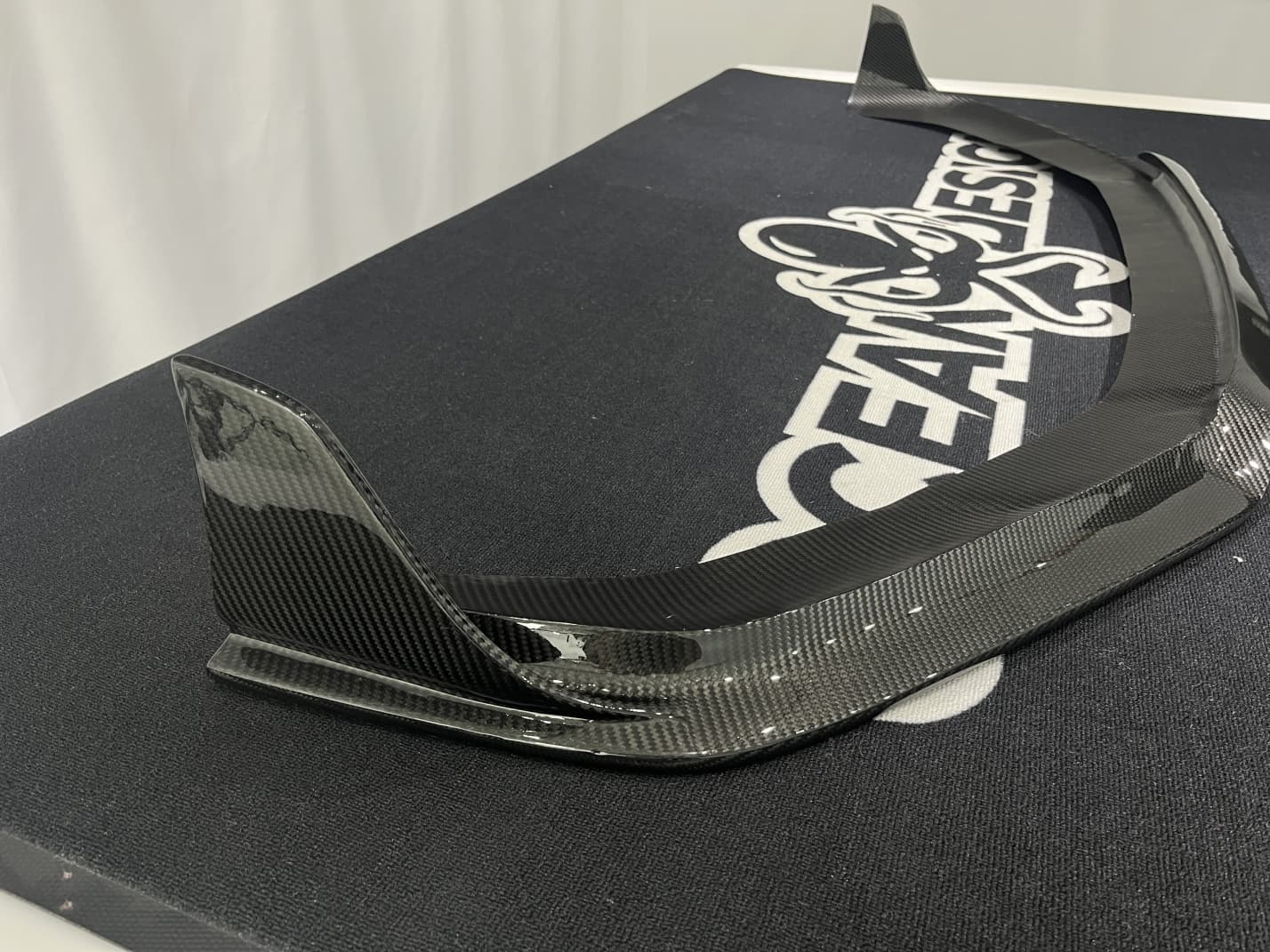 Porsche 2024 Panamera 976 Splitter Front Lip Type 2 Ocean Design Style Dry Carbon Bodykit