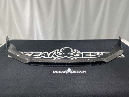 Porsche 2024 Panamera 976 Splitter Front Lip Type 2 Ocean Design Style Dry Carbon Bodykit