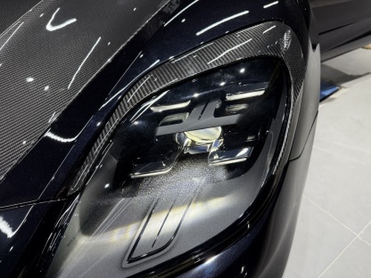 Porsche 2024 Panamera 976 Headlight Cover Dry Carbon Fiber Ocean Design Style Bodykit