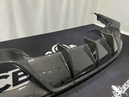 Porsche 2024 Panamera 976 Rear Diffuser Type 1 Dry Carbon Fiber Ocean Design Style Bodykit