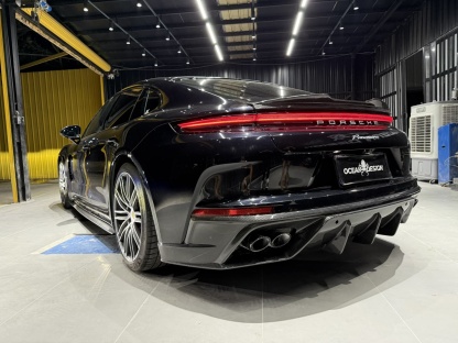 Porsche 2024 Panamera 976 Rear Diffuser Type 1 Dry Carbon Fiber Ocean Design Style Bodykit
