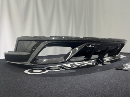 Porsche 2024 Panamera 976 Rear Diffuser Type 2 Dry Carbon Fiber Ocean Design Style Bodykit