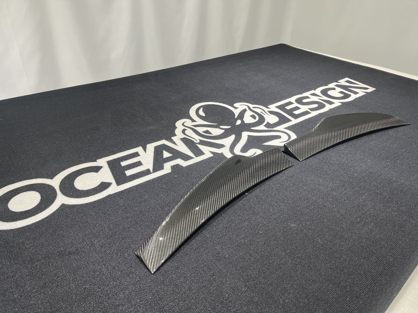 Porsche 2024 Panamera 976 Two-Piece Spoiler Dry Carbon Fiber Ocean Design Style Bodykit
