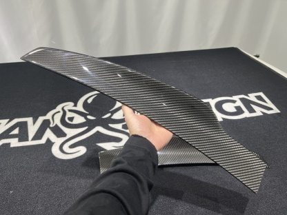 Porsche 2024 Panamera 976 Two-Piece Spoiler Dry Carbon Fiber Ocean Design Style Bodykit