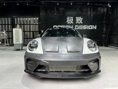 Porsche 992.1/992.2 Front Bumper – Upgrade to 992.2 GT3 Style Dry Carbon Fiber