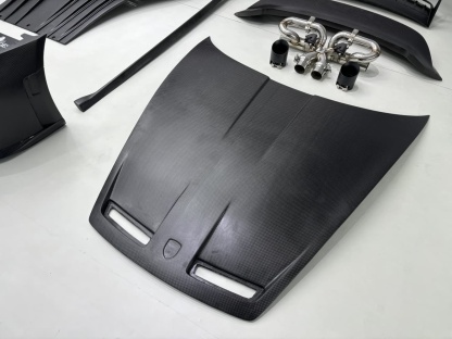 Porsche 992.1/992.2 Hood Bonnet – Upgrade to 992.2 GT3 Style Dry Carbon Fiber