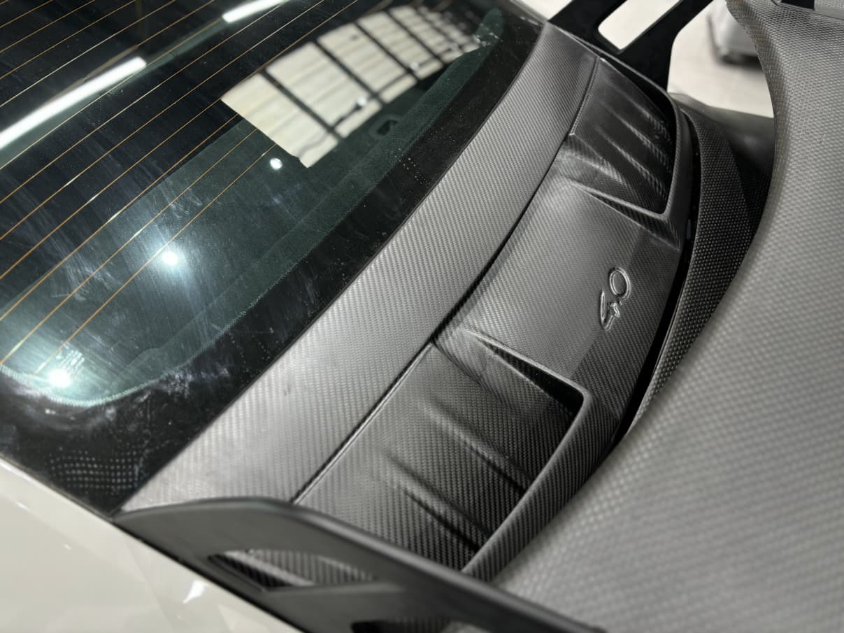 Porsche 992.1/992.2 Rear Spoiler Set – Upgrade to 992.2 GT3 Style Dry Carbon Fiber