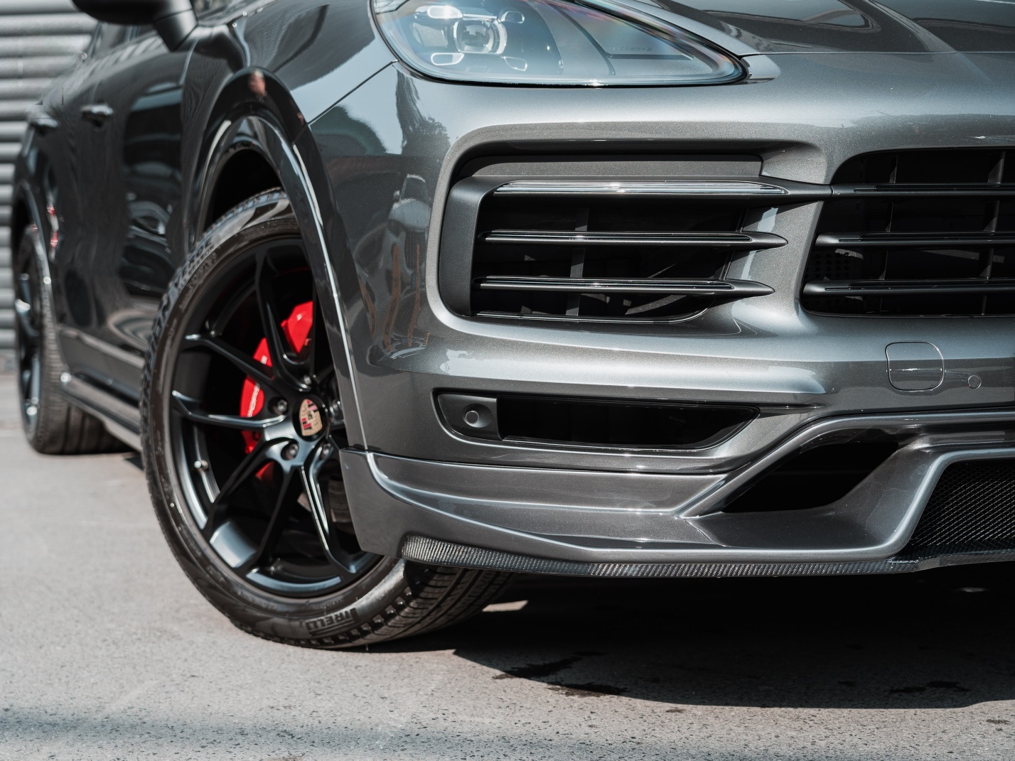 2018-2023 Porsche Cayenne 9Y0.1 Splitter Front Lip Dry Carbon Fiber OD Style Bodykit