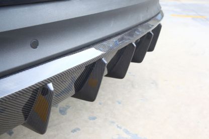 2018-2023 Porsche Cayenne 9Y0.1 Rear Diffuser Dry Carbon Fiber OD Style Bodykit