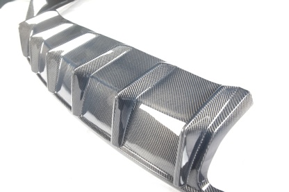 2018-2023 Porsche Cayenne 9Y0.1 Rear Diffuser Dry Carbon Fiber OD Style Bodykit