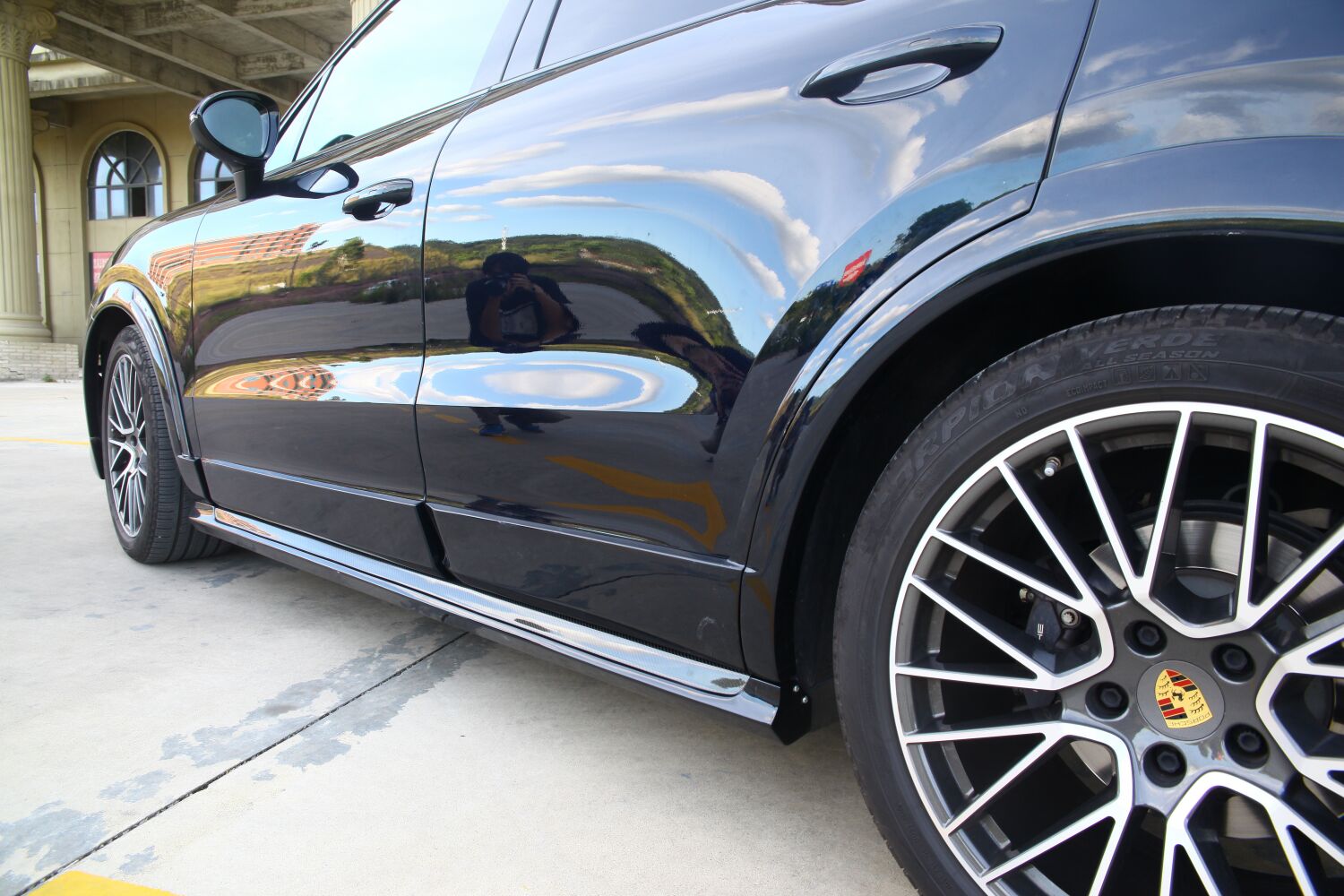 2018-2023 Porsche Cayenne 9Y0.1 Side Skirts Dry Carbon Fiber OD Style Bodykit