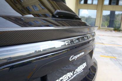2018-2023 Porsche Cayenne 9Y0.1 Spoiler Dry Carbon Fiber OD Style Bodykit