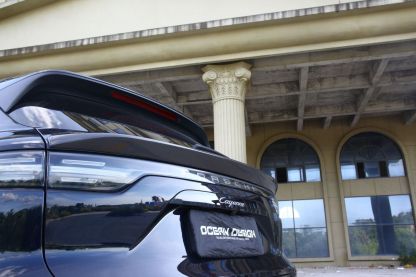 2018-2023 Porsche Cayenne 9Y0.1 Spoiler Dry Carbon Fiber OD Style Bodykit