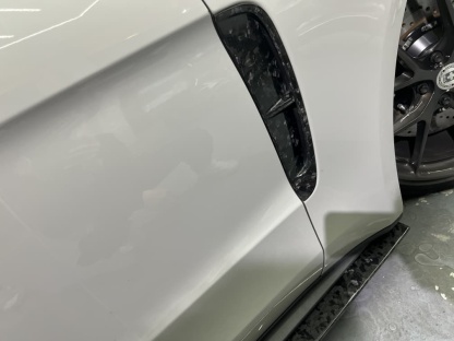 2017-2023 Porsche Panamera 971 Front Fender Trim Dry Carbon Fiber Ocean Design Style Bodykit