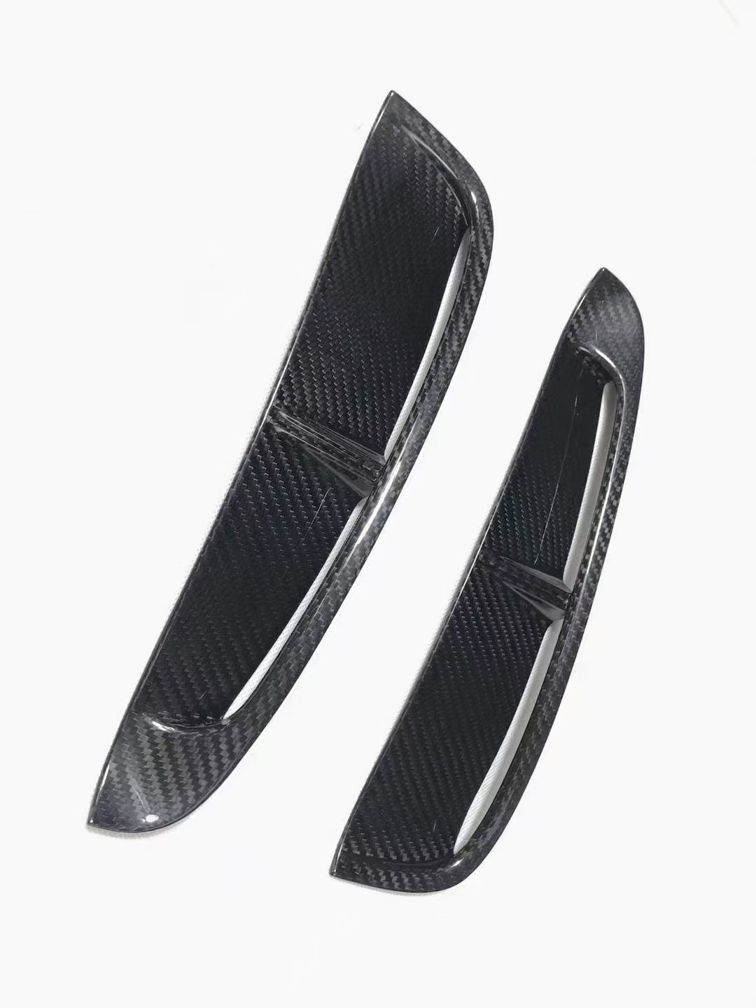 2017-2023 Porsche Panamera 971 Front Fender Trim Dry Carbon Fiber Ocean Design Style Bodykit