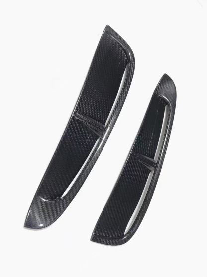 2017-2023 Porsche Panamera 971 Front Fender Trim Dry Carbon Fiber Ocean Design Style Bodykit