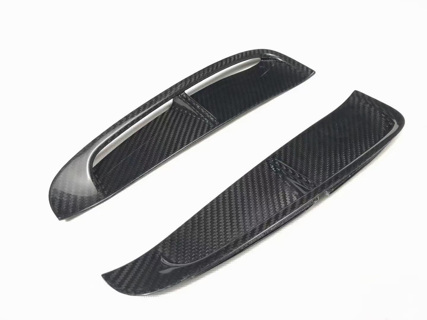 2017-2023 Porsche Panamera 971 Front Fender Trim Dry Carbon Fiber Ocean Design Style Bodykit