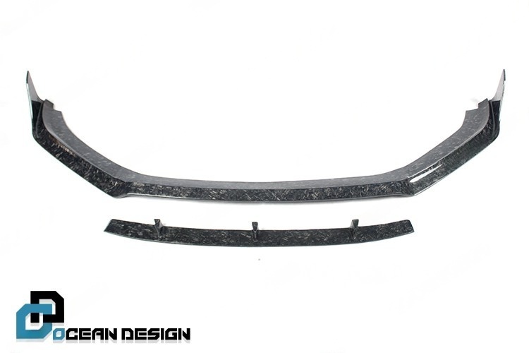 2017-2023 Porsche Panamera 971 Splitter Front Lip Ocean Design Style Dry Carbon Bodykit