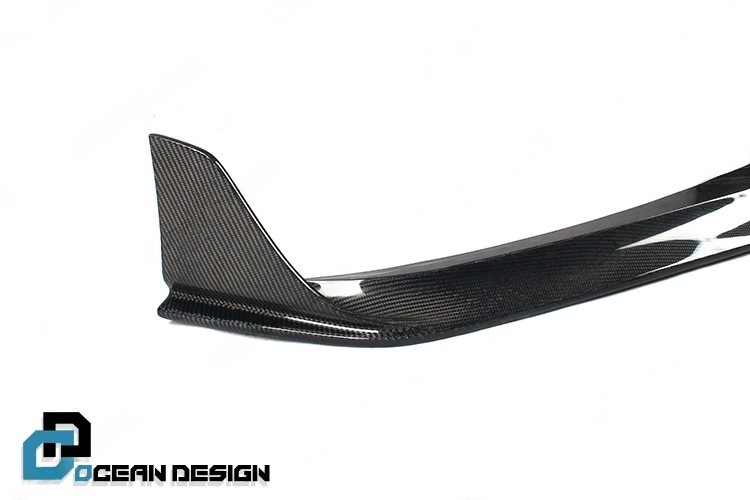 2017-2023 Porsche Panamera 971 Splitter Front Lip Ocean Design Style Dry Carbon Bodykit