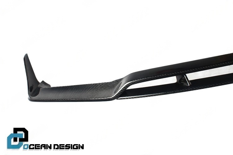 2017-2023 Porsche Panamera 971 Splitter Front Lip Ocean Design Style Dry Carbon Bodykit