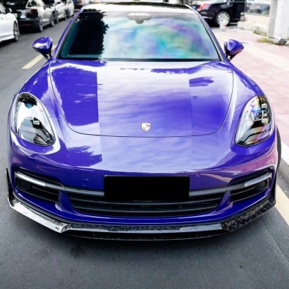 2017-2023 Porsche Panamera 971 Splitter Front Lip Ocean Design Style Dry Carbon Bodykit