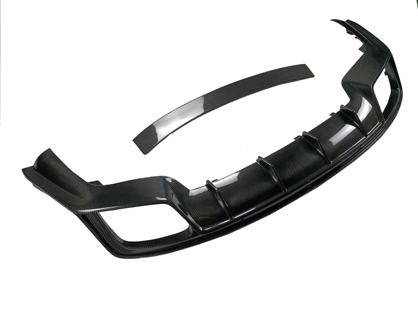 2017-2023 Porsche Panamera 971 Rear Diffuser Dry Carbon Fiber Ocean Design Style Bodykit