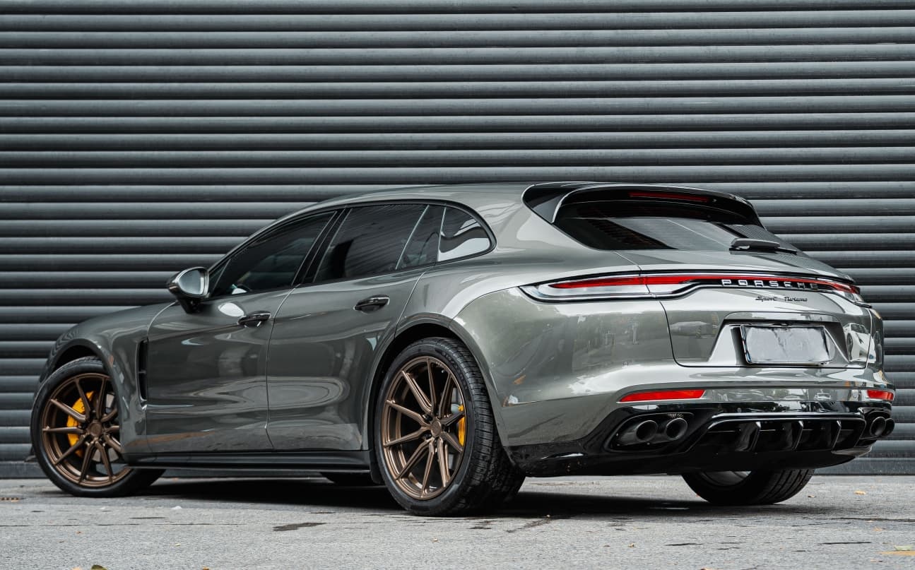 2017-2023 Porsche Panamera 971 Rear Diffuser Dry Carbon Fiber Ocean Design Style Bodykit