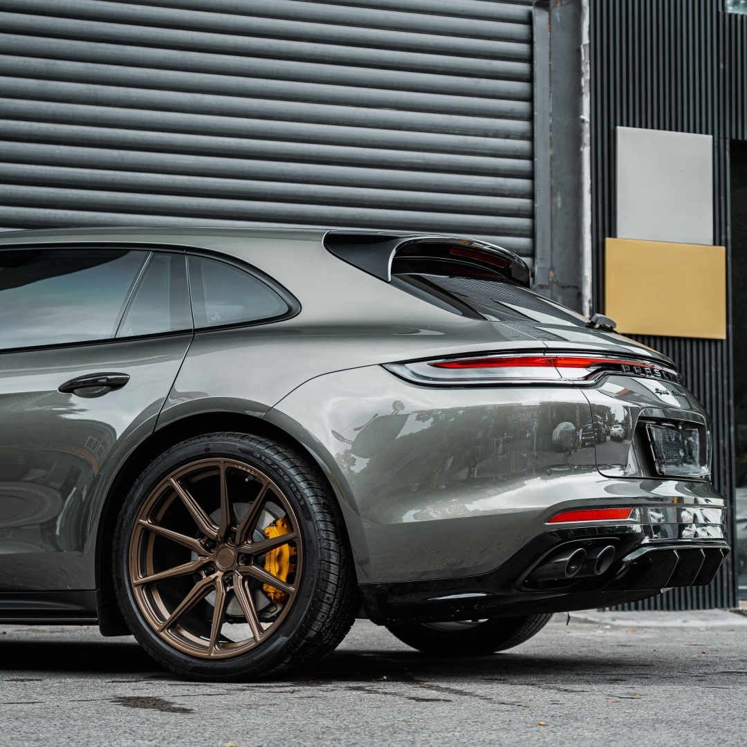 2017-2023 Porsche Panamera 971 Rear Diffuser Dry Carbon Fiber Ocean Design Style Bodykit