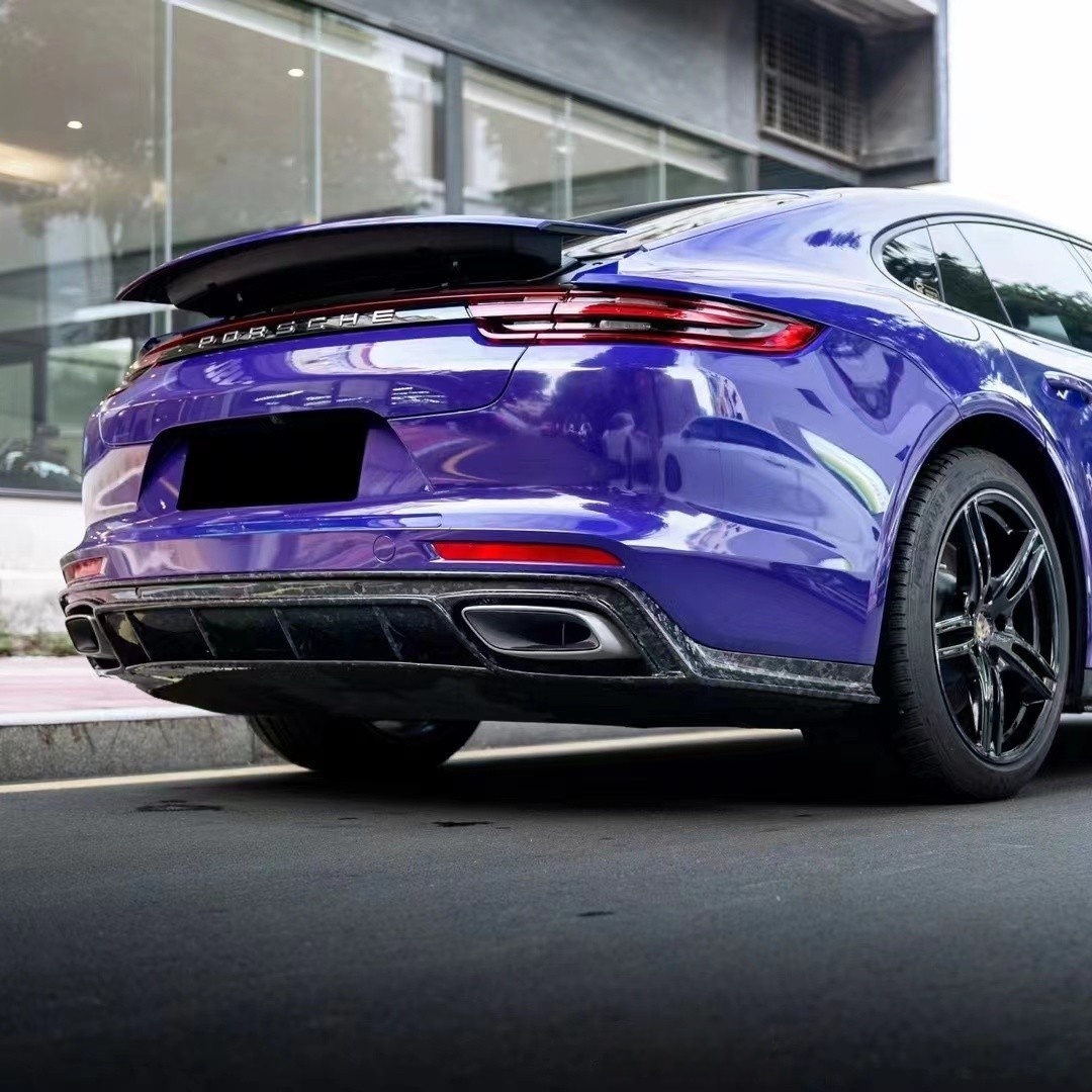 2017-2023 Porsche Panamera 971 Rear Diffuser Dry Carbon Fiber Ocean Design Style Bodykit