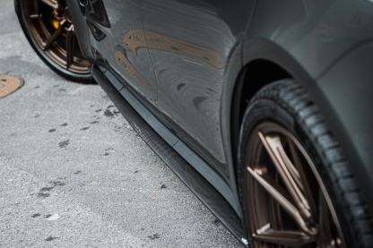 2017-2023 Porsche Panamera 971 Side Skirts Dry Carbon Fiber Ocean Design Style Bodykit