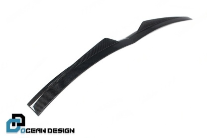 2017-2023 Porsche Panamera 971 Spoiler Dry Carbon Fiber Ocean Design Style Bodykit