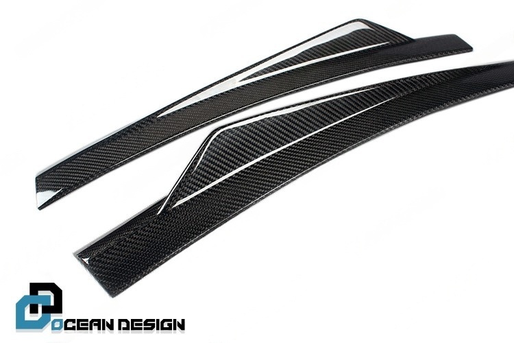 2017-2023 Porsche Panamera 971 Spoiler Dry Carbon Fiber Ocean Design Style Bodykit