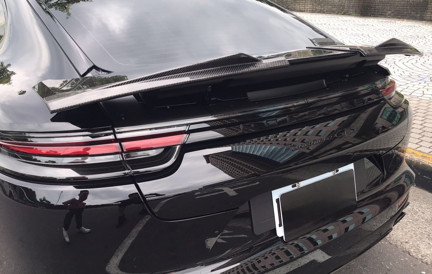 2017-2023 Porsche Panamera 971 Spoiler Dry Carbon Fiber Ocean Design Style Bodykit