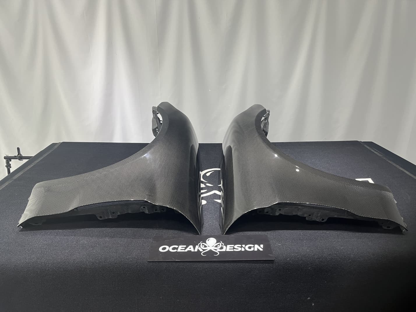 Porsche 2024 Panamera 976 Front Fenders Dry Carbon Fiber Ocean Design Style Bodykit