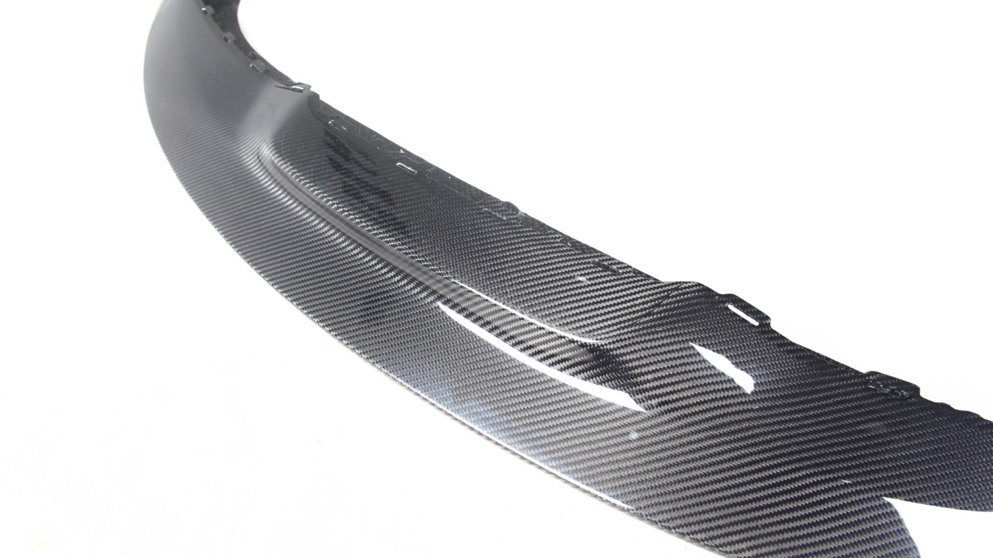 2019-2024 Porsche Taycan Splitter Front Lip 4/4S/GTS/TURBO Ocean Design Style Dry Carbon Bodykit
