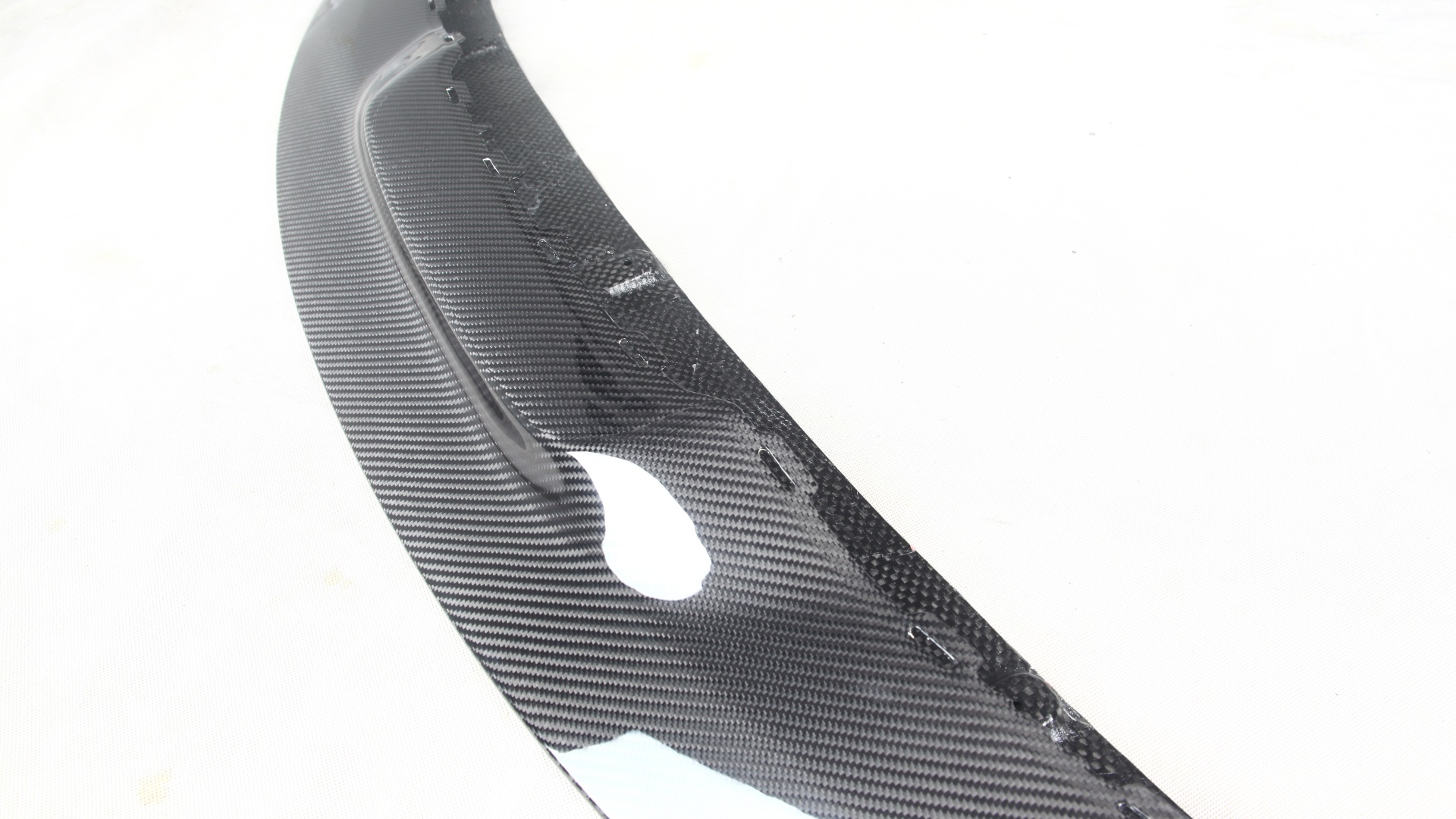 2019-2024 Porsche Taycan Splitter Front Lip 4/4S/GTS/TURBO Ocean Design Style Dry Carbon Bodykit
