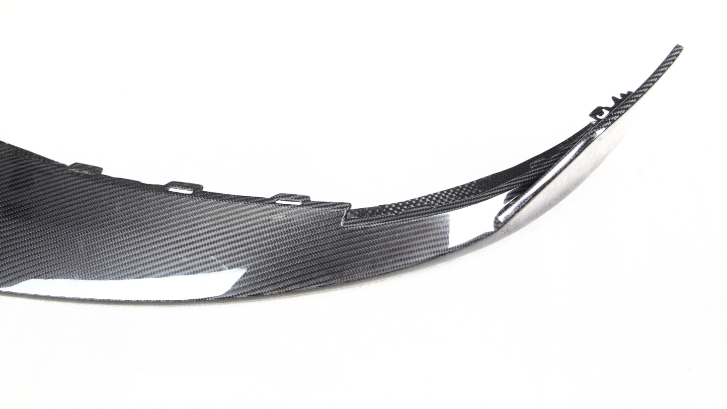 2019-2024 Porsche Taycan Splitter Front Lip 4/4S/GTS/TURBO Ocean Design Style Dry Carbon Bodykit