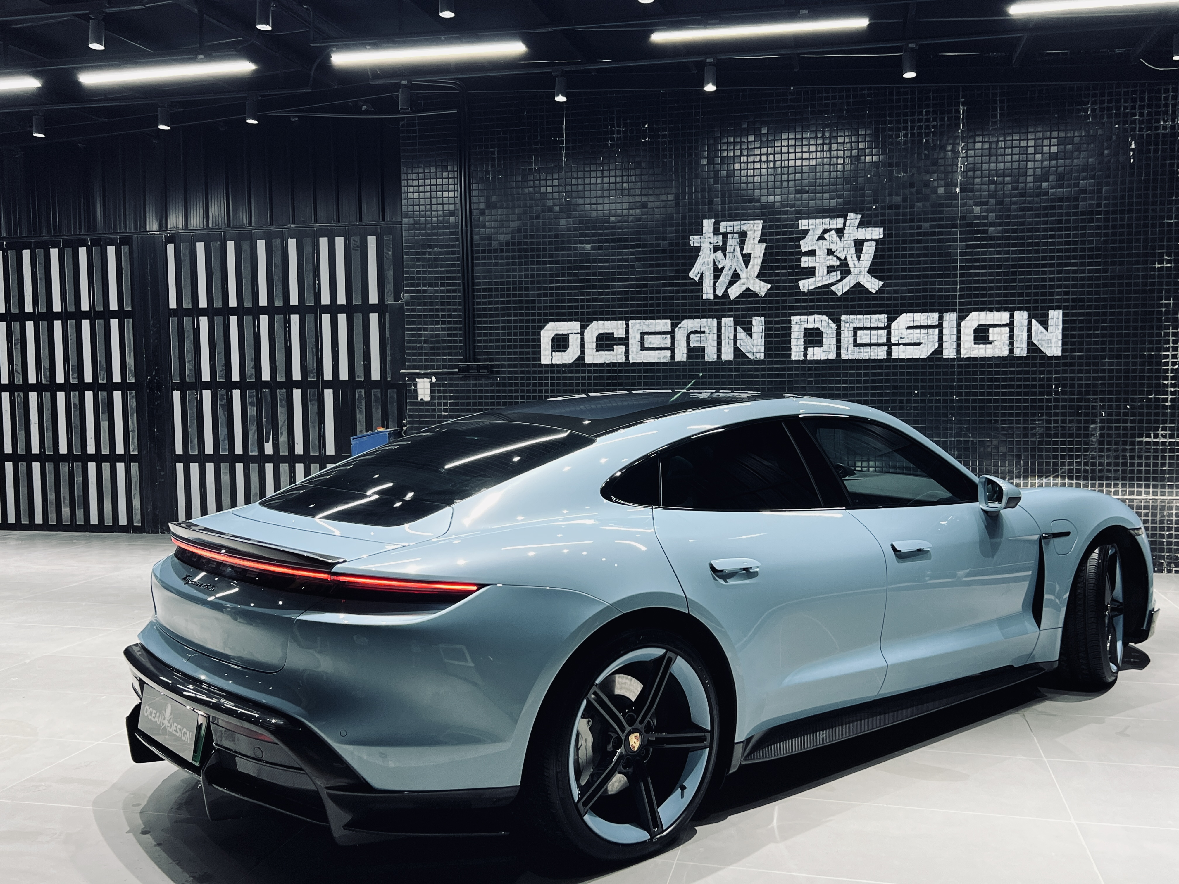 2019-2024 Porsche Taycan Side Skirts 4/4S/GTS/TURBO Ocean Design Style Dry Carbon Bodykit