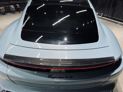 2019-2024 Porsche Taycan Spoiler 4/4S/GTS/TURBO Ocean Design Style Dry Carbon Bodykit