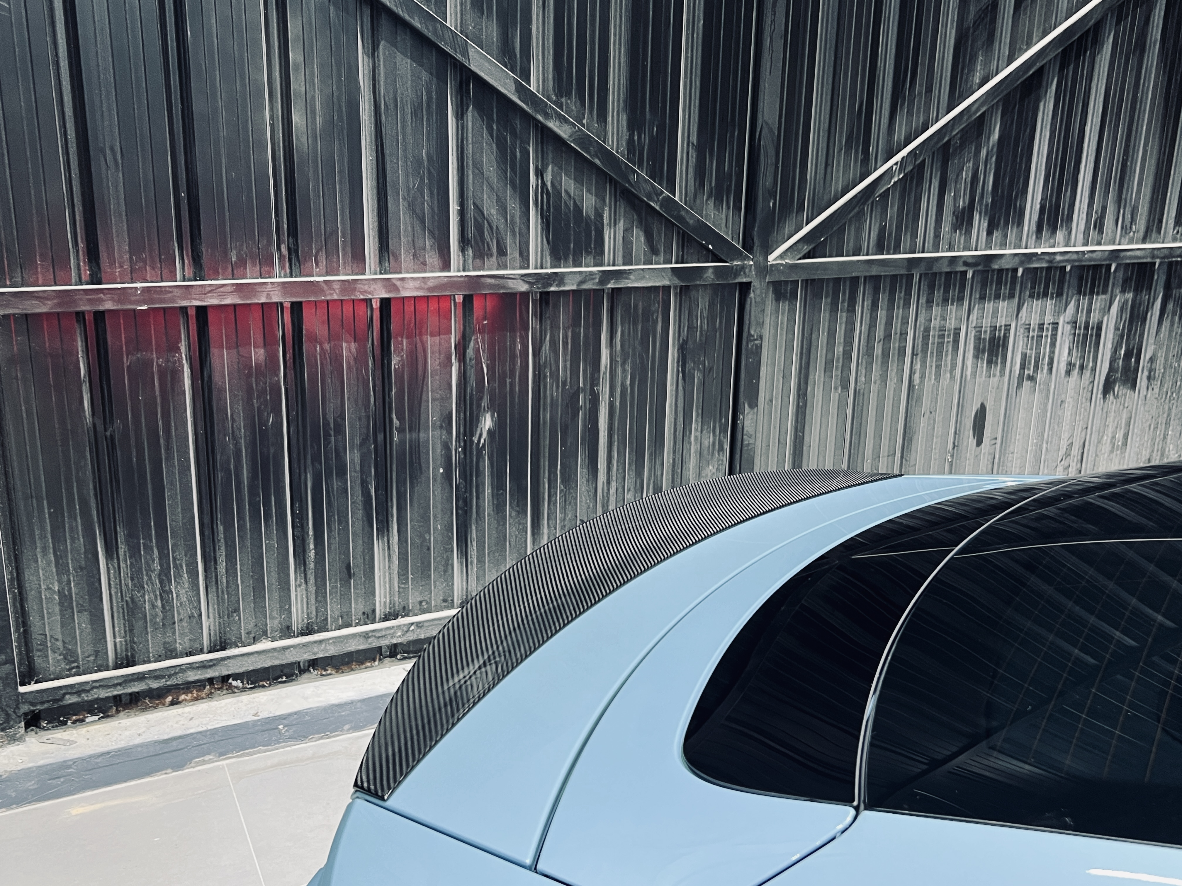 2019-2024 Porsche Taycan Spoiler 4/4S/GTS/TURBO Ocean Design Style Dry Carbon Bodykit