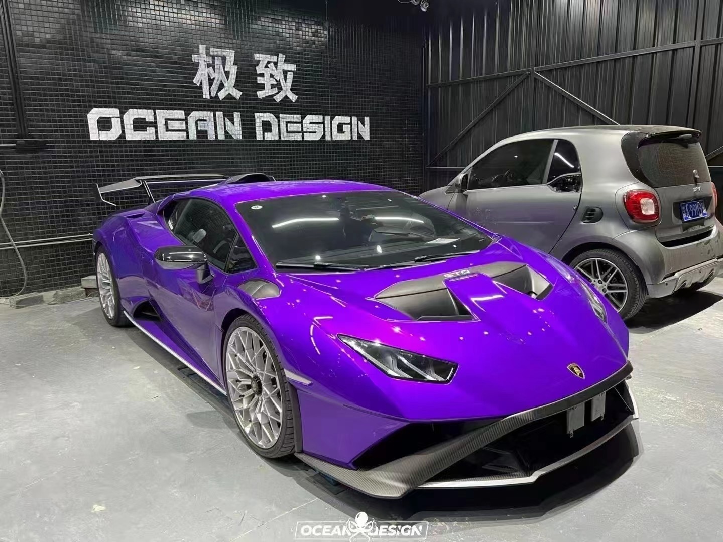 Lamborghini STO Style Full Dry Carbon Body Kit for Huracán 580/610/EVO