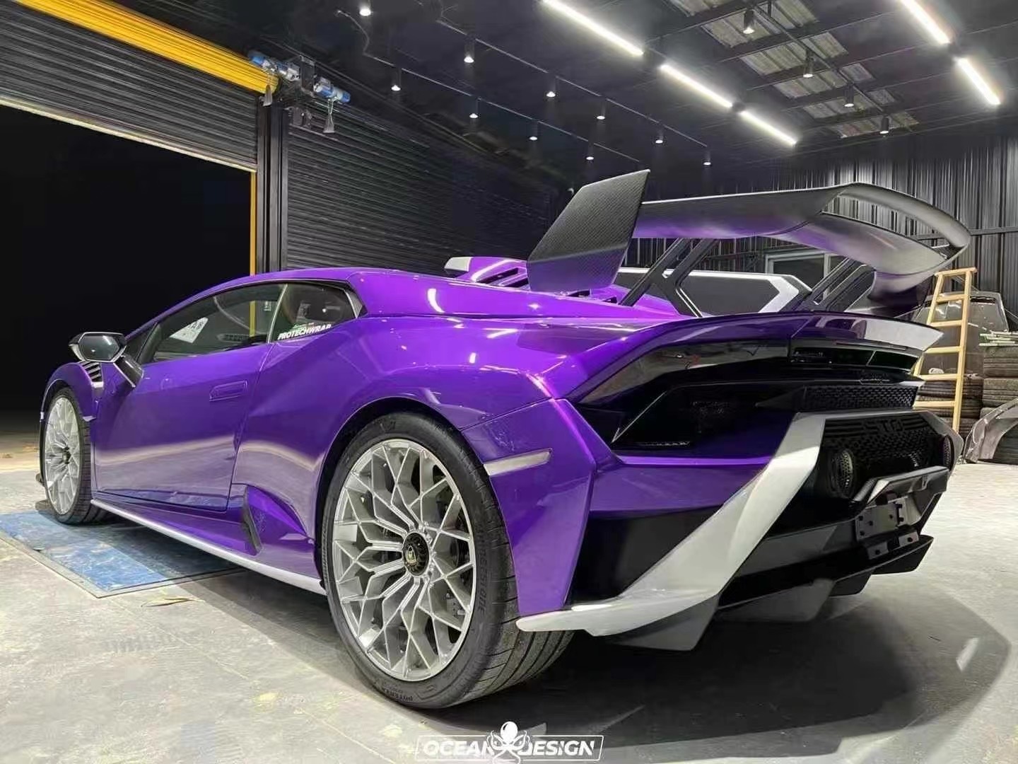 Lamborghini STO Style Full Dry Carbon Body Kit for Huracán 580/610/EVO