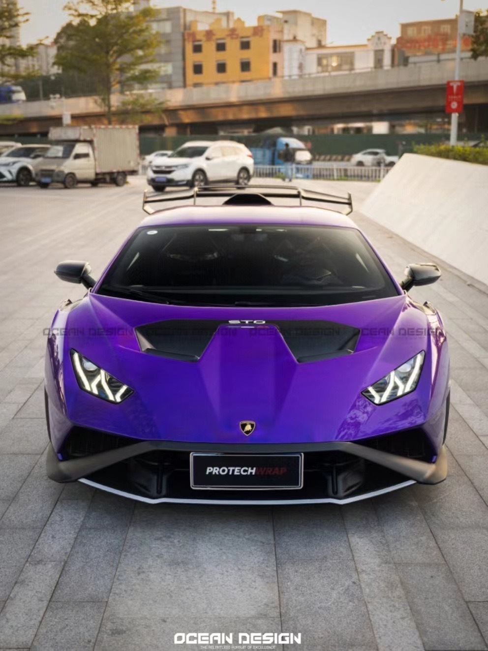 Lamborghini STO Style Full Dry Carbon Body Kit for Huracán 580/610/EVO